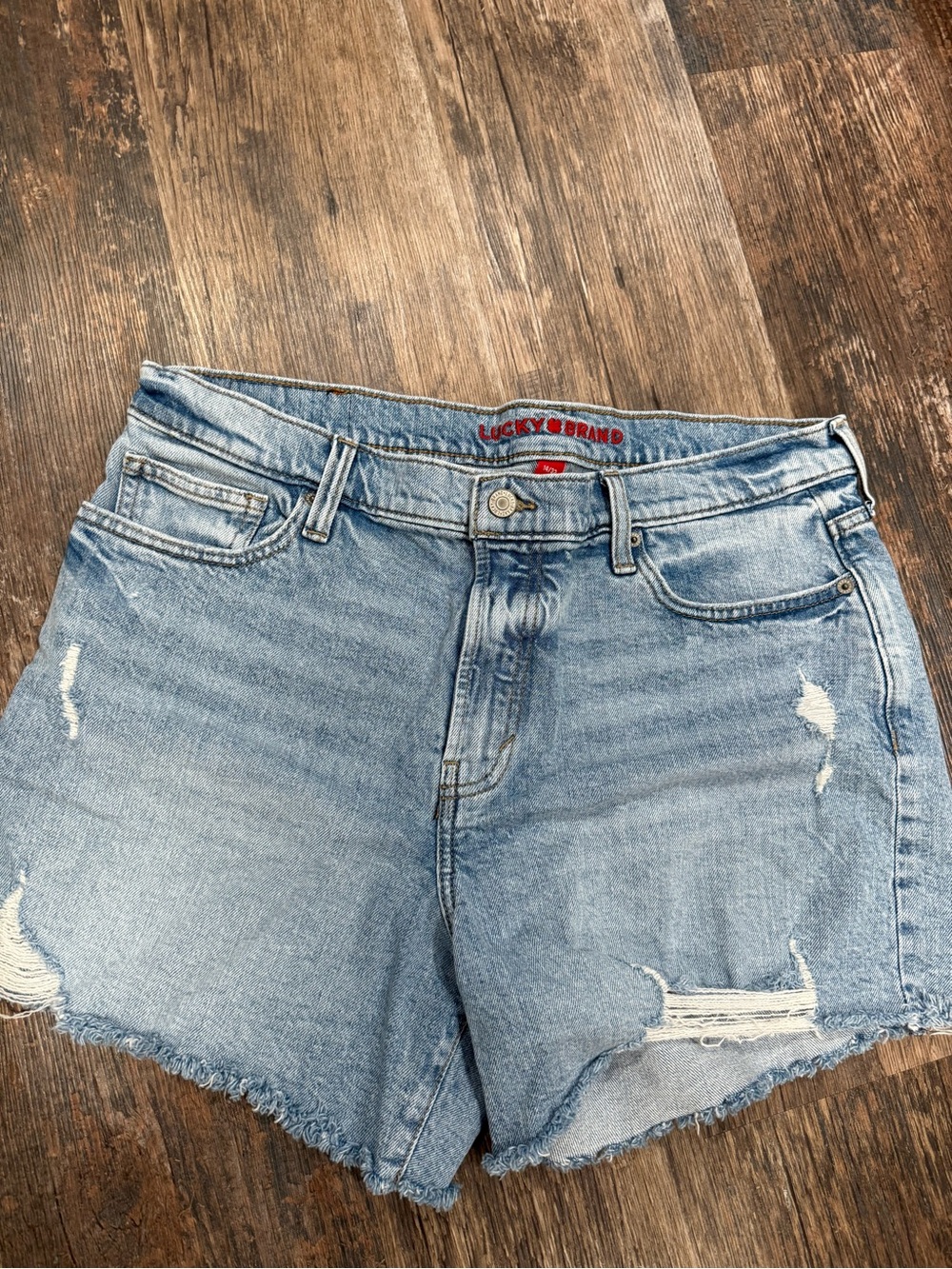Lucky Brand 90’s Midi Jean Shorts - 14 / 32